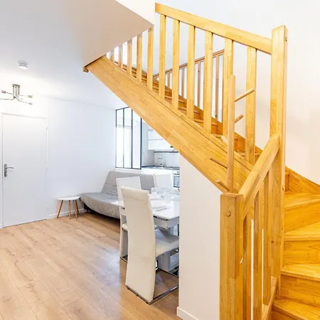 Daire Guestready - Architect-designed Retreat Near Paris Aubervilliers